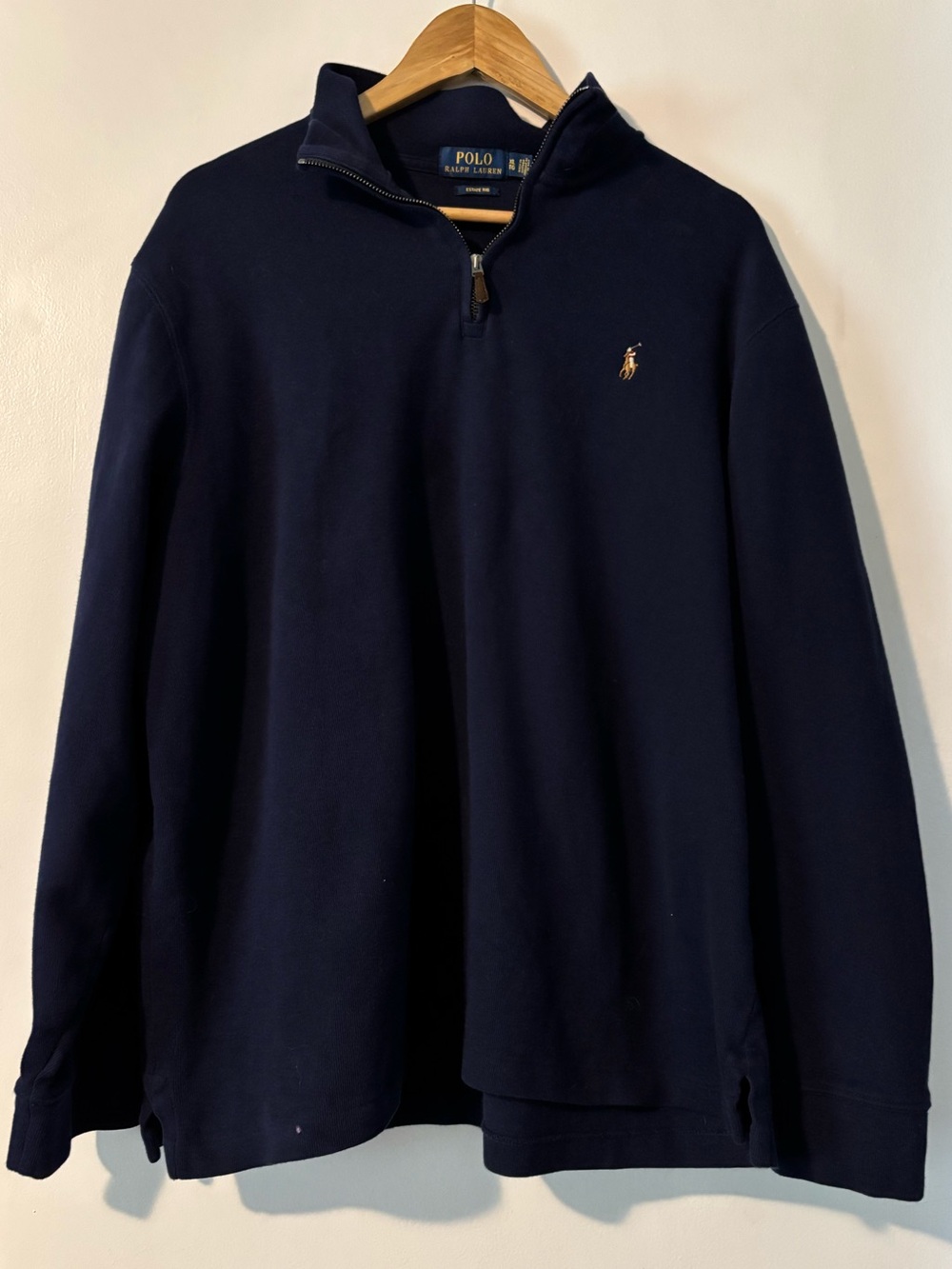 Polo Navy Quarter Zip